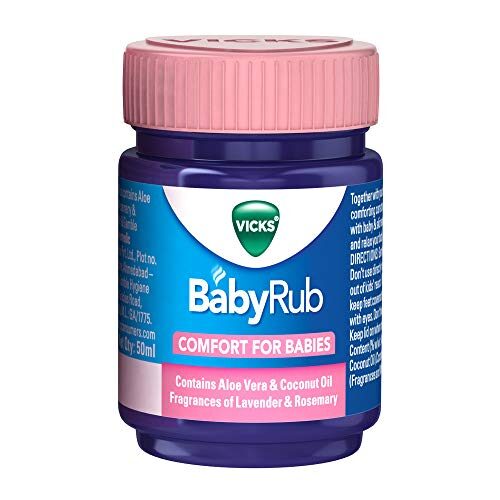 Vicks BabyRub Soothing Vapour Ointment for Babies 50ml