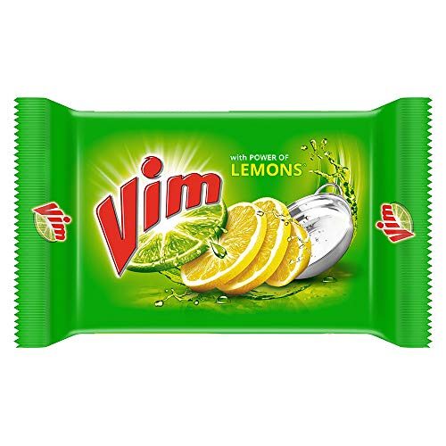 Vim Dishwash Bar Lemon 200 g Pack of 3