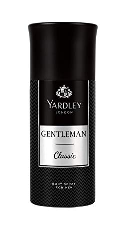 Yardley London Gentleman Classic Deo Body Spray for Men, 150ml