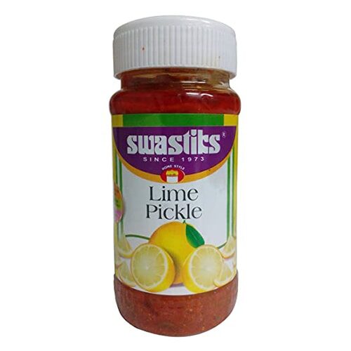 Swastiks Lime Pickle, 500g Jar-0