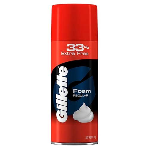 Gillette Classic Regular Pre Shave Foam, 418g (33% Extra Free)-0