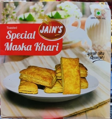 Jains Toasted Special Maska Khari, 200g-0