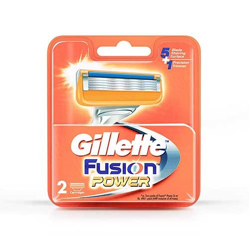 Gillette Fusion Power shaving Razor Blades - 2s Pack (Cartridge)-0