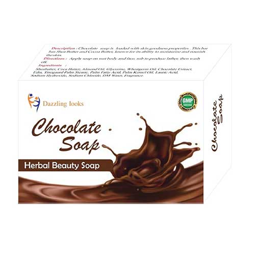 Dazzling Looks Chocolate Herbal Organic Soap, 75g-0