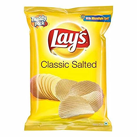 Lays Classic Salted Chips, 40g-0