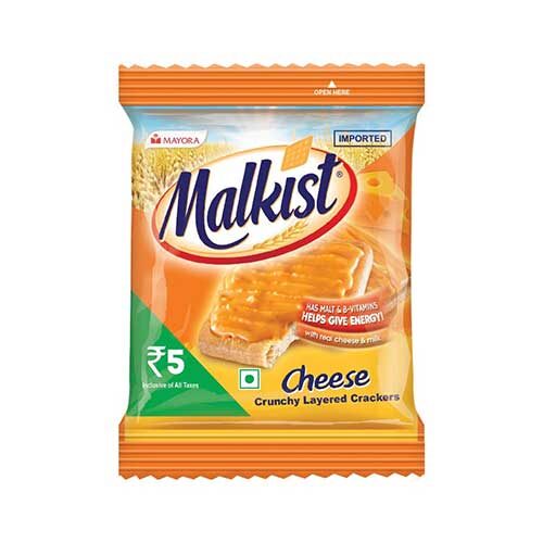 Malkist Cheese Crunchy Layered Crackers, Pack of 30-0