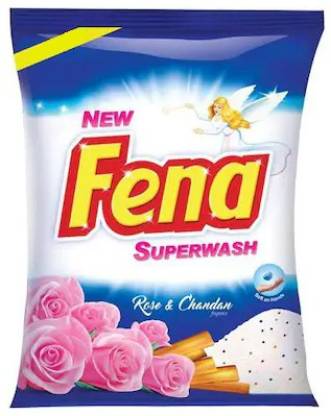 Fena Super Wash Germ Clean detergent Powder Rose & Chandan 1Kg-10966
