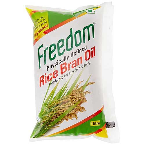 Freedom Rice Bran Oil, 1L Pouch-0