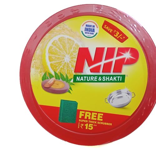 NIP Nature & Shakti Dish Wash Bar 500g-10963