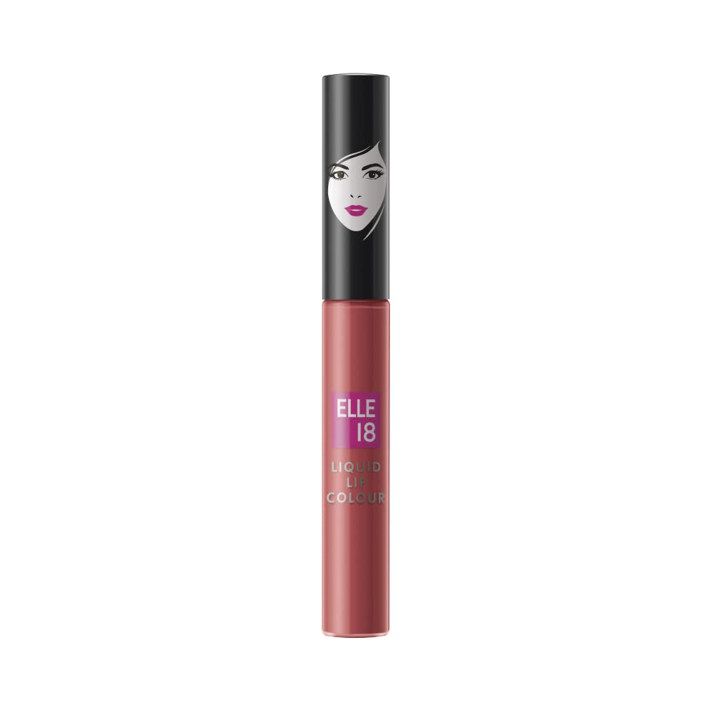 Elle18 liquid lip colour Flattering Nude (Matte) 5.6ml-0