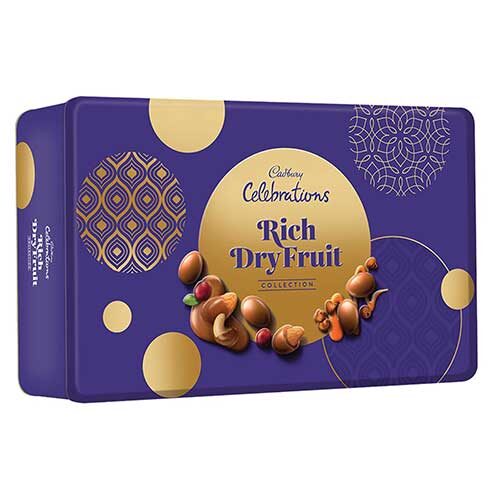Cadbury Celebrations Rich Dry Fruit Chocolate Gift Box, 177g-0
