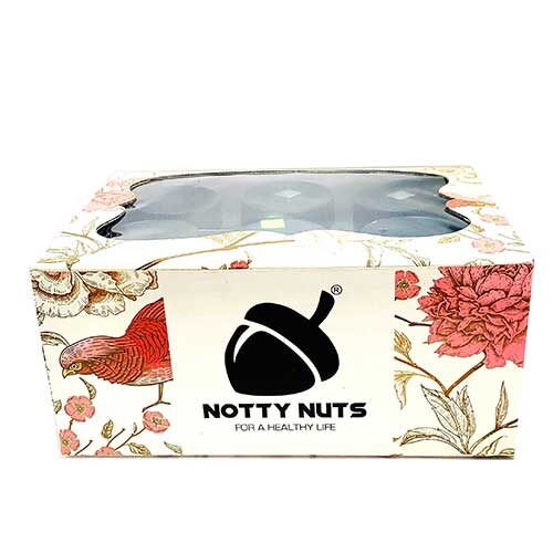 Notty Nuts Sixer Dry Fruit Gift Box, 600g-11087