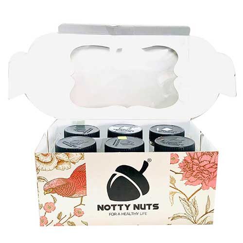 Notty Nuts Sixer Dry Fruit Gift Box, 600g-0
