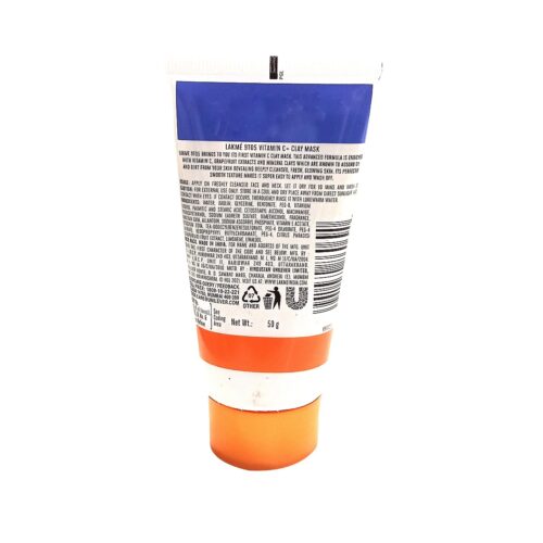Lakme 9to5 Vitamin C Clay Mask 50g-11230