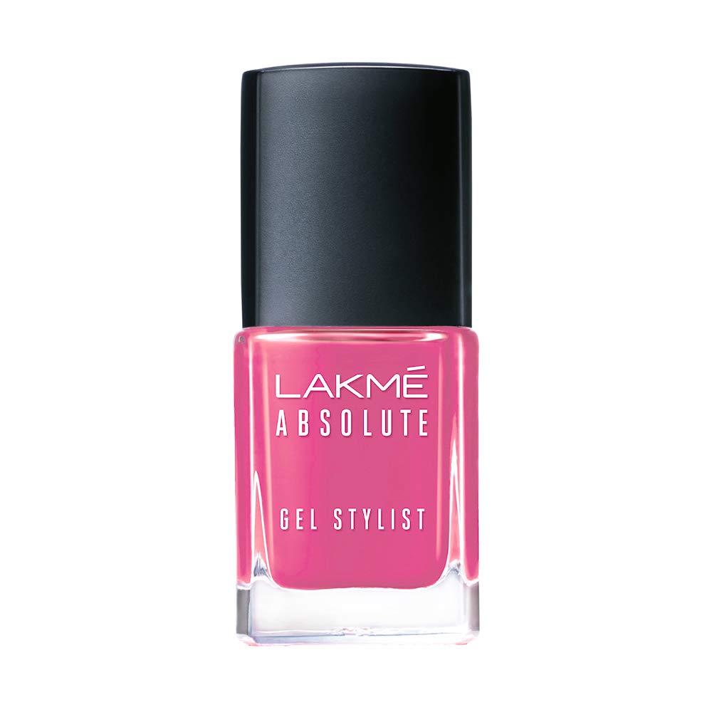 LAKMÉ Absolute Gel Stylist Nail Color, Pink Date, 12ml-0