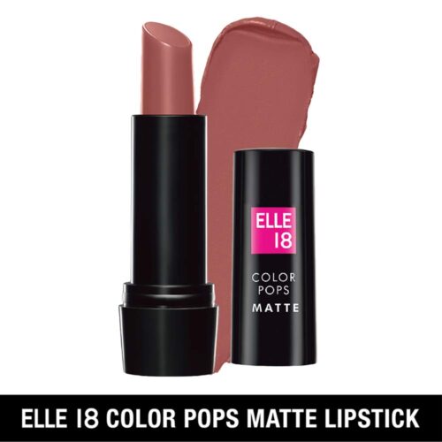 Elle18 Color Pops Matte Lipstick R38, Pink Spice, 4.3 g-11578