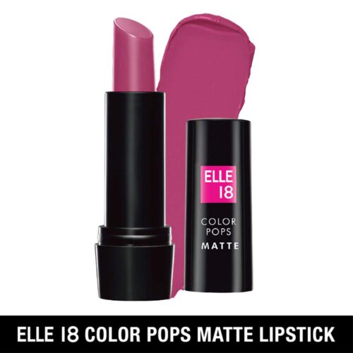 Elle18 Color Pops Matte Lipstick W16, Magenta Magic, 4.3 g-11570