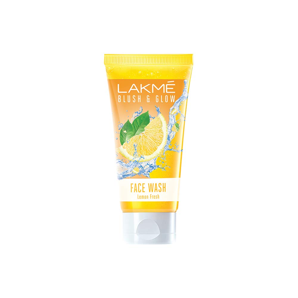 LakmÃ© Blush & Glow Facewash, Lemon Fresh, 100g-0