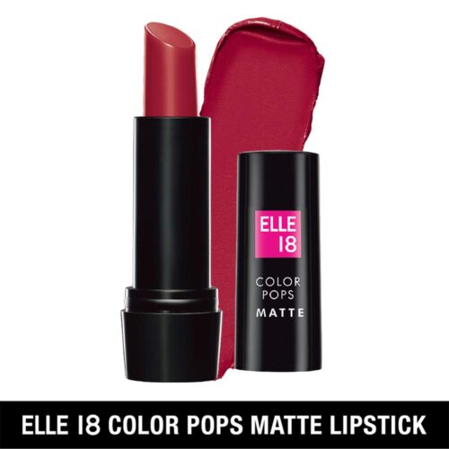 Elle18 Color Pops Matte Lip Color, Code Red, 4.3 g-11574