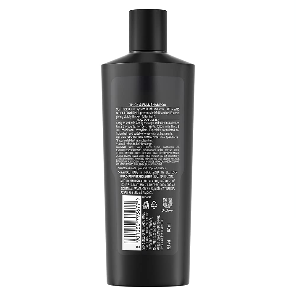 TRESemme Thick & Full Shampoo, 180 ml-11457