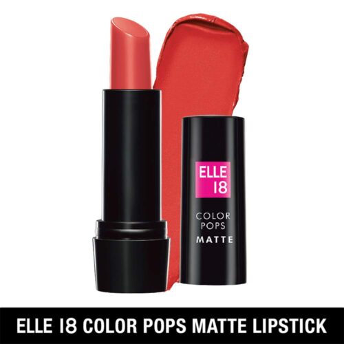 Elle18 Color Pops Matte Lip Color, Rust Rag, 4.3 g-11553
