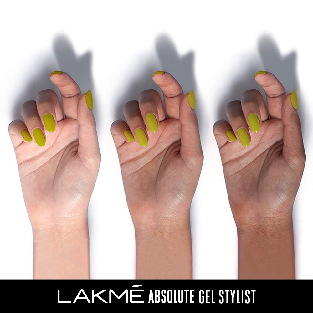 LAKMÉ Absolute Gel Stylist Nail Color, Mojito, 12ml-11302
