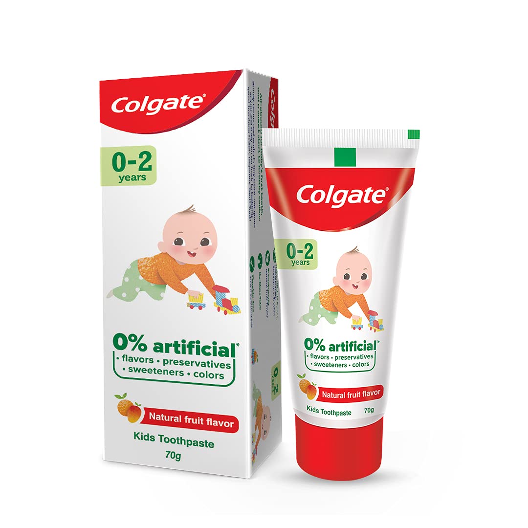 Colgate Toothpaste for Kids (0-2 years) 70g-0