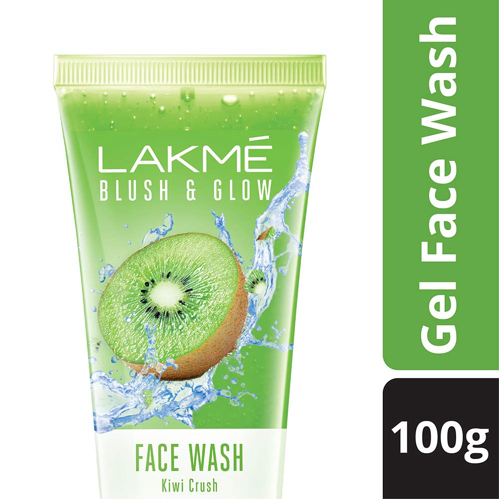 Lakme Blush & Glow Kiwi Refreshing Gel Face Wash 100 g-11472