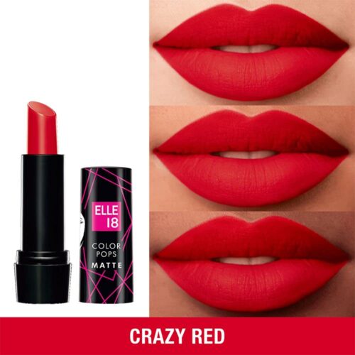 Elle18 Lipstick Crazy Red (Matte)-11563