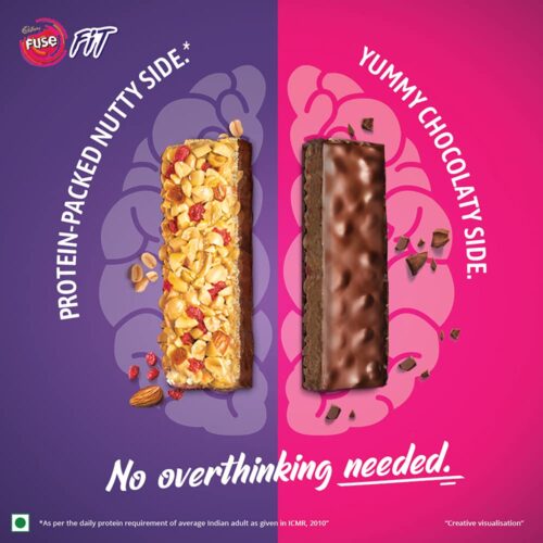 Cadbury Fuse Fit Cranberry and Nuts 41g-11192