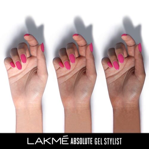 LAKMÃ‰ Absolute Gel Stylist Nail Color, Pink Date, 12ml-11503