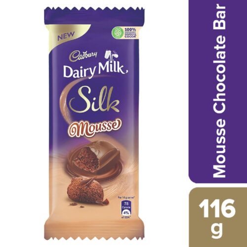 Cadbury Dairy Milk Silk Mousse Chocolate Bar, 116g-11185