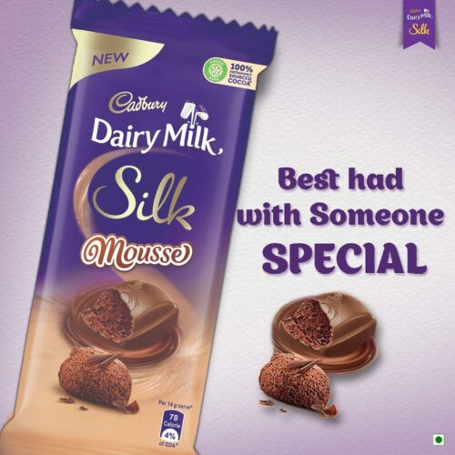 Cadbury Dairy Milk Silk Mousse Chocolate Bar, 116g-11186