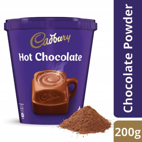 Cadbury Hot Chocolate Drink Powder Mix, 200 g-11435