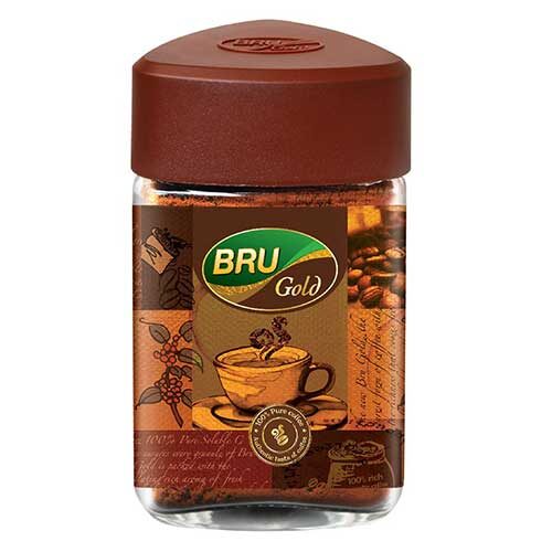 Bru Gold Instant Coffee, 50g Jar-0