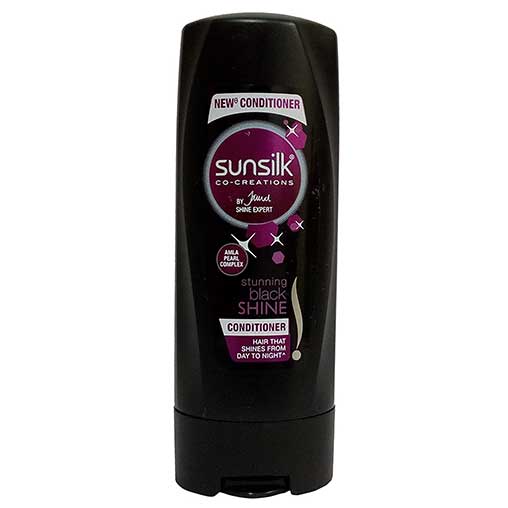 Sunsilk Hair Conditioner – Stunning Black Shine, 80ml Bottle-0