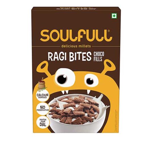 Soulfull Ragi Bites, Choco Fills, 250g-0