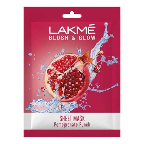 LakmÃ© Blush & Glow Pomegranate Sheet Mask, 25ml-0