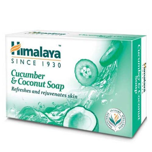Himalaya Herbals Refreshing Cucumber Soap, 125g-0