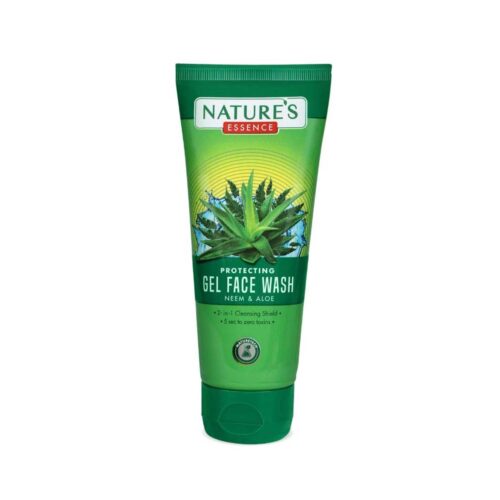 Natures Essence Protecting gel face wash Neem & Aloe 65ml-0