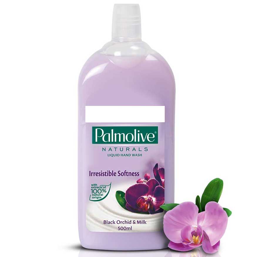 Palmolive Naturals Hand Wash – 500 ml (Black Orchid and Milk)-0