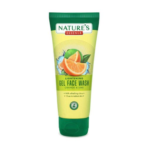 Natures Essence Lightening gel face wash orange & lime 65ml-0
