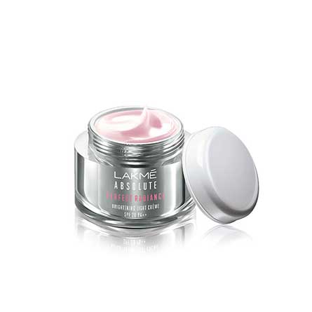 Lakme Absolute Perfect Radiance Brightening Light Day Cream 50 g, SPF 20 PA++, Daily Illuminating Face Moisturizer for Glowing Skin - Ultra Lighweight-11877