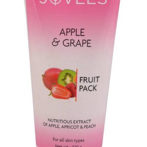 Jovees Face Pack - Apple and Grape, 120g Pack-0