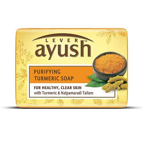 Lever Ayush Purifying Turmeric Soap 100 g-0