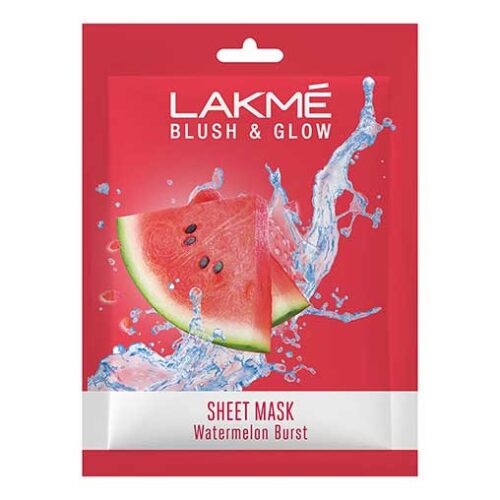LakmÃ© Blush & Glow Watermelon Sheet Mask, 25 ml-0