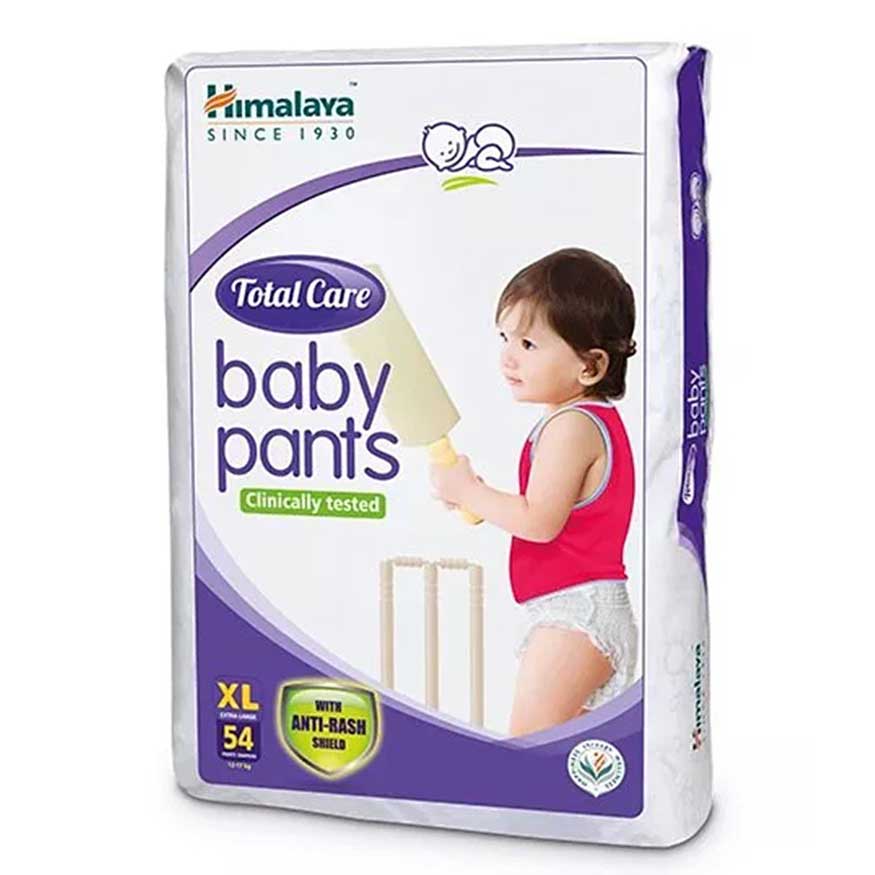 Himalaya Total Care Extra Large Size Baby Diaper Pants (54 Count)-0