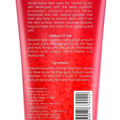 Jovees Strawberry Face Wash 120 ml-11678