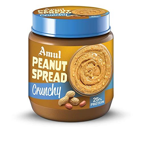 Amul Peanut Spread Crunchy, 300g-0