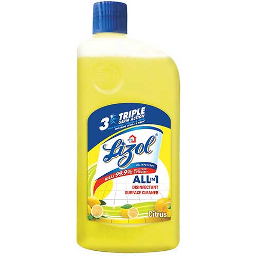 Lizol Disinfectant Surface Cleaner, Citrus, 975ml-0